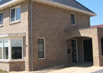 Gemetselde vrijstaande woning